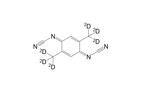 2,5-bis(Trideuteriomethyl)-N,N'-dicyano-1,4-benzoquinone - diimine