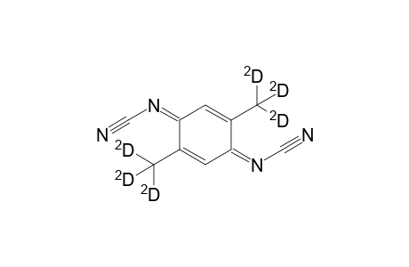 2,5-bis(Trideuteriomethyl)-N,N'-dicyano-1,4-benzoquinone - diimine