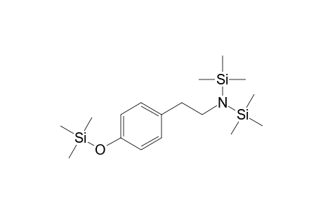 Trimethyl-N-(trimethylsilyl)-N-(2-(4-[(trimethylsilyl)oxy]phenyl)ethyl)silanamine