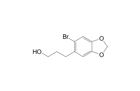 3-(6-bromo-1,3-benzodioxol-5-yl)propan-1-ol