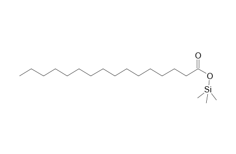 Hexadecanoic acid trimethylsilyl ester