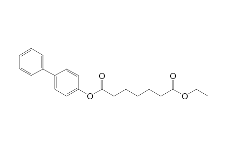 Pimelic acid, 4-biphenyl ethyl ester