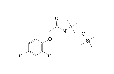 2-(2,4-Dichlorophenoxy)-N-(2-hydroxy-1,1-dimethylethyl)acetamide, trimethylsilyl ether