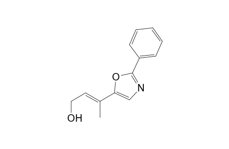 (E)-3-(2-Phenyl-oxazol-4-yl)-but-2-en-1-ol