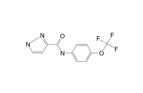 1H-pyrazole-3-carboxamide, N-[4-(trifluoromethoxy)phenyl]-