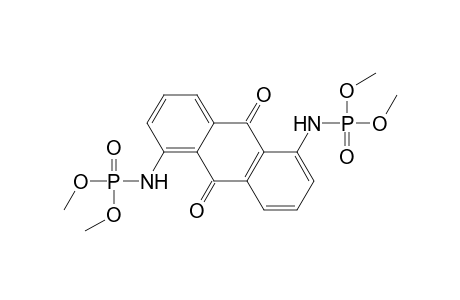 N,N'-1,5-anthraquinonylenediphosphoramidic acid, tetramethyl ester