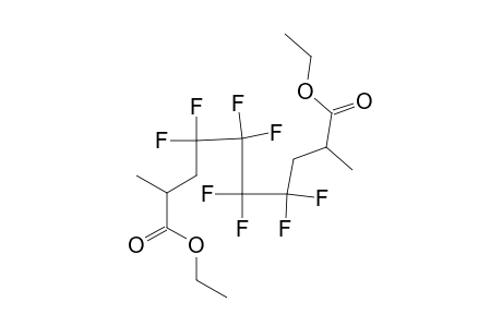 4,4,5,5,6,6,7,7-octafluoro-2,9-dimethyl-sebacic acid diethyl ester