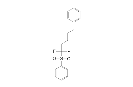 1,1-Difluoro-5-phenylpentyl-phenyl-sulfone