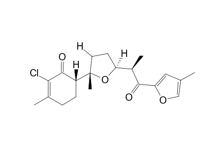 Claoxylone F