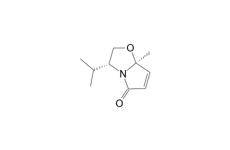 (3R,7aS)-7a-methyl-3-propan-2-yl-2,3-dihydropyrrolo[5,1-b][1,3]oxazol-5-one