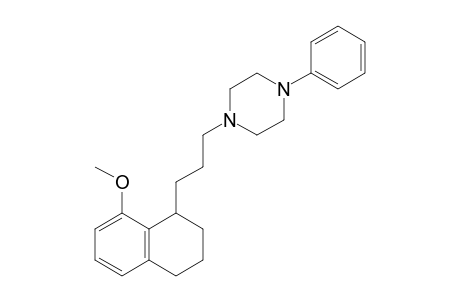 1-[3-(8-methoxy-1,2,3,4-tetrahydronaphthalen-1-yl)propyl]-4-phenyl-piperazine