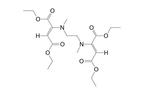 [ethylenebis(methylimino)]difumaric acid, tetraethyl ester