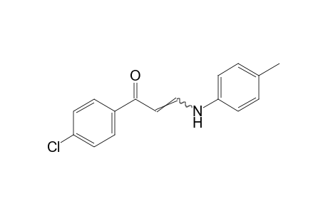 4'-chloro-3-(p-toluidino)acrylophenone