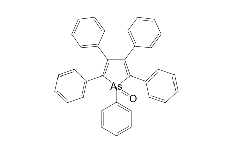 Pentaphenylarsole, 1-oxide