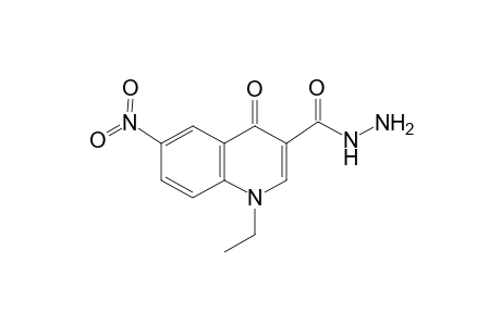 Quinoline-3-carbohydrazide, 1,4-dihydro-1-ethyl-6-nitro-4-oxo-