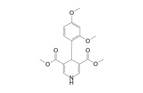 1,4-Dihydropyridine-3,5-dicarboxylic acid, 4-(2,4-dimethoxyphenyl)-, dimethyl ester