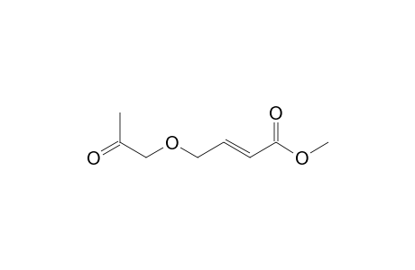 Methyl (E)-4-[(2-oxopropyl)oxy]-2-butenoate