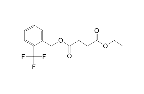 Succinic acid, ethyl 2-(trifluoromethyl)benzyl ester