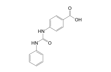 p-(3-phenylureido)benzoic acid