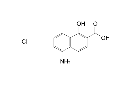 5-Amino-1-hydroxy-2-naphthoic acid hydrochloride
