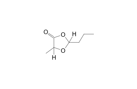 5-methyl-2-propyl-1,3-dioxolan-4-one