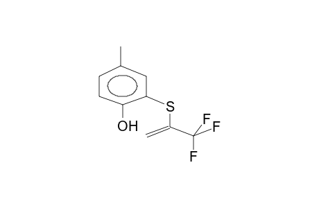 2-(1-TRIFLUOROMETHYLVINYLTHIO)-4-METHYLPHENOL