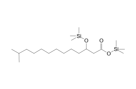 Iso-C14 .beta.-hydroxy fatty acid, bis-(trimethylsilyl) derivative