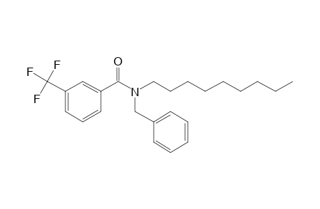 Benzamide, 3-trifluoromethyl-N-benzyl-N-nonyl-