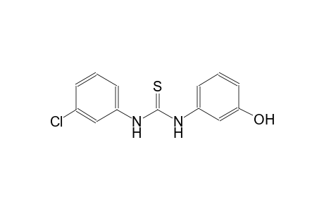 N-(3-chlorophenyl)-N'-(3-hydroxyphenyl)thiourea