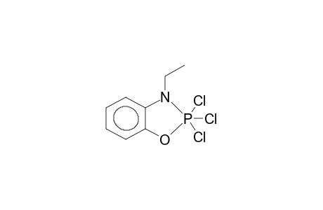 2,2,2-TRICHLORO-3-ETHYL-4,5-BENZO-1,3,2-OXAZAPHOSPHOLANE