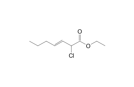 (E)-Ethyl 2-chlorohept-3-enoate