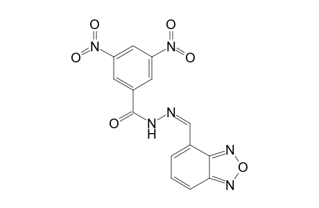 N-[(Z)-2,1,3-benzoxadiazol-4-ylmethyleneamino]-3,5-dinitro-benzamide