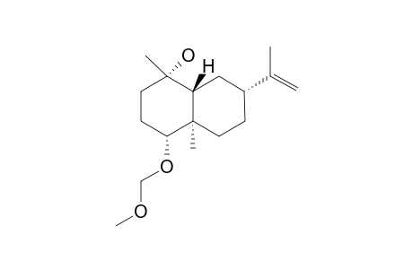 (1.alpha.,4.alpha.,4A.alpha.,7.alpha.,8A.beta.)-Decahydro-4-(methoxymethoxy)-1,4A-dimethyl=7=(1-methylethenyl)-1-naphthalenol