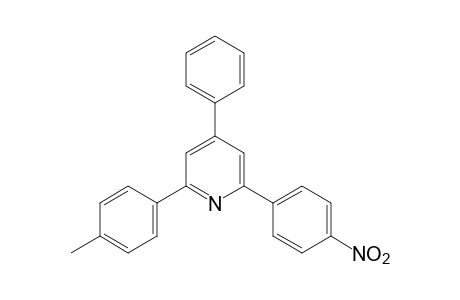 2-(p-nitrophenyl)-4-phenyl-6-p-tolylpyridine