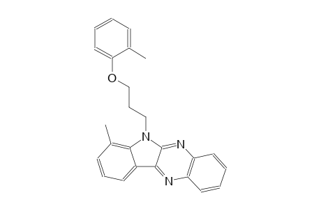 7-methyl-6-[3-(2-methylphenoxy)propyl]-6H-indolo[2,3-b]quinoxaline