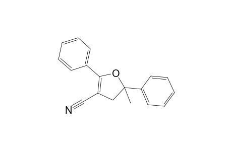 3-Cyano-2,5-diphenyl-5-methyl-4,5-dihydrofuran