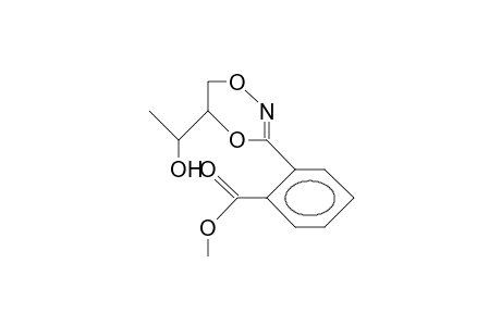 3-[O-Carbomethoxy)-phenyl]-5-(1-hydroxyethyl)-1,4,2-dioxazine