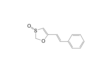 5-[(E)-2-phenylethenyl]-1,3-oxathiole 3-oxide