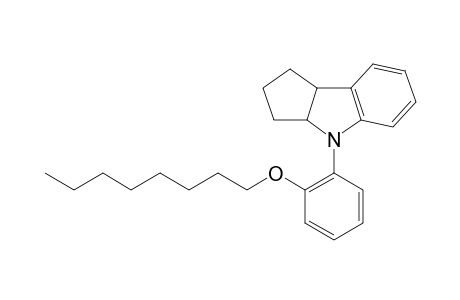 4-(2-Octyloxyphenyl)-1,2,3,3a,4,8b-hexahydrocyclopenta[b]indole