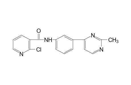 2-chloro-3'-(2-methyl-4-pyrimidinyl)nicotinanilide