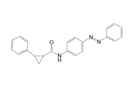 2-Phenyl-N-(4-[(E)-phenyldiazenyl]phenyl)cyclopropanecarboxamide