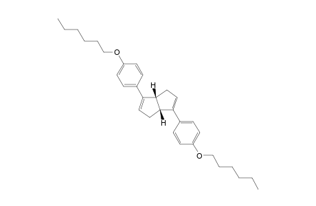 (3aR,6aR)-3,6-Bis(4-(hexyloxy)phenyl)-1,3a,4,6a-tetrahydropentalene