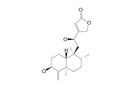 3-BETA,12-(S)-DIHYDROXYCLERODA-4-(18),13-DIEN-15,16-OLIDE