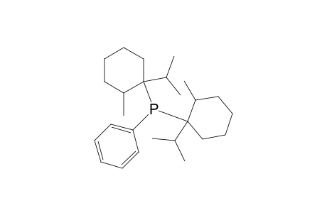 Phosphine, bis[methyl(1-methylethyl)cyclohexyl]phenyl-