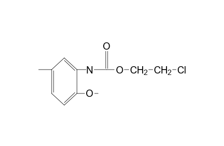 2-methoxy-5-methylcarbanilic acid, 2-chloroethyl ester