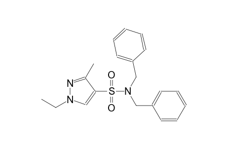 N,N-dibenzyl-1-ethyl-3-methyl-1H-pyrazole-4-sulfonamide