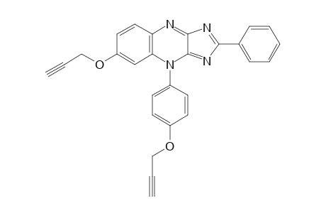 2-Phenyl-4-(4-propargyloxyphenyl)-6-propargyloxy-4H-imidazo[4,5-b]quinoxaline