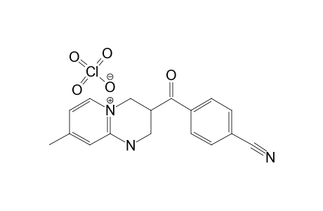 3-(4-CYANOBENZOYL)-1,2,3,4-TETRAHYDRO-8-METHYL-2H-PYRIDO-[1,2-A]-PYRIMIDINE-HYDROPERCHLORATE