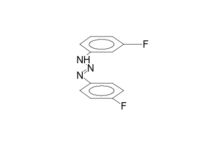 1-(4-FLUOROPHENYL)-3-(3-FLUOROPHENYL)TRIAZENE