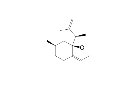 (+)-(1S,5R)-1-((1R)-1,2-dimethyl-2-propen-1-yl)-2-(1-methylethylidene)-5-methylcyclohexanol